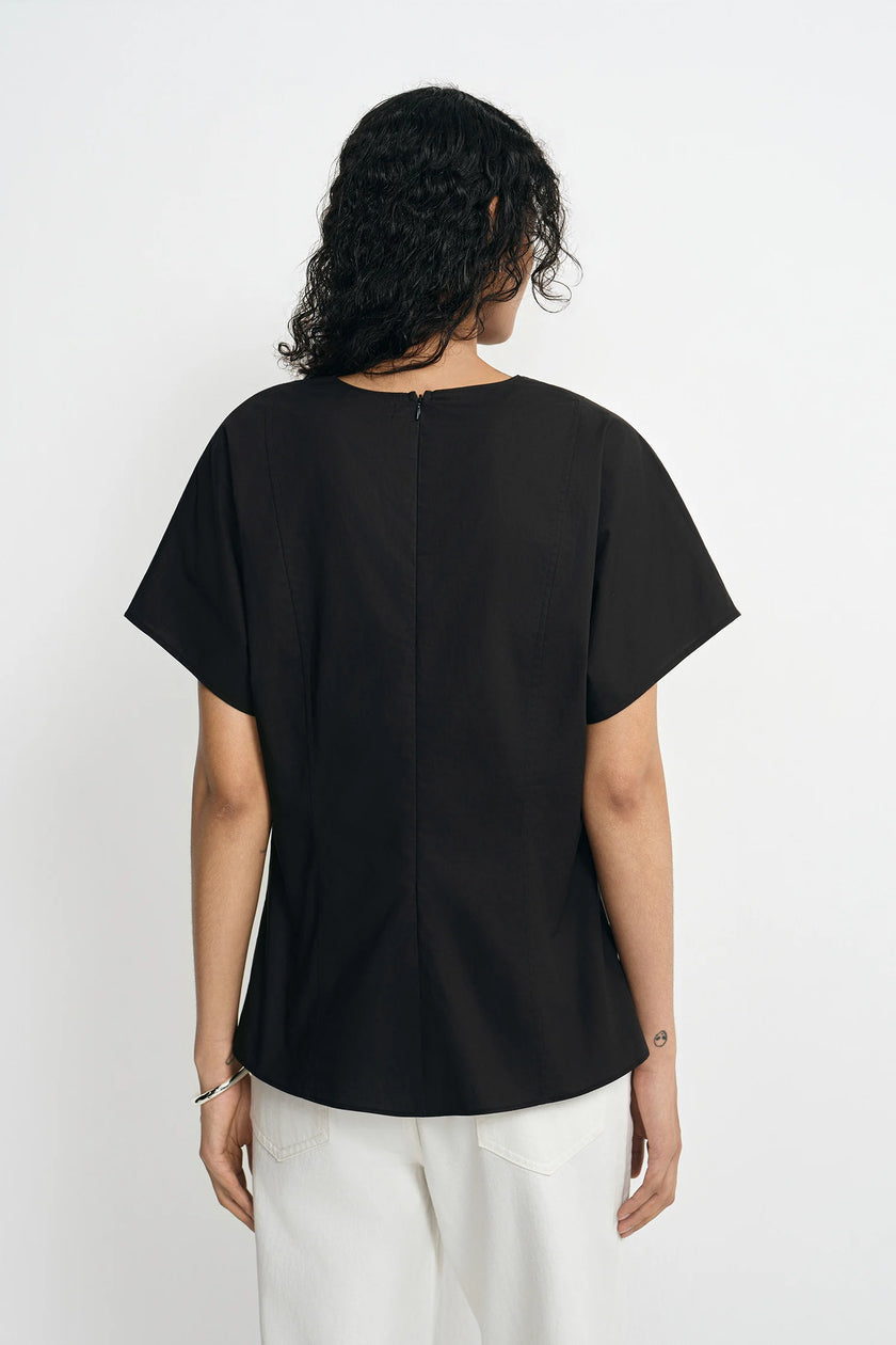 Rosine Fitted Waist Cotton Shirt