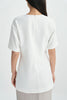 Orla Short Sleeve Crewneck Top-Cloud