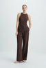 Lustrelle Hook & Eye Detailed Front Top