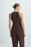 Lustrelle Hook & Eye Detailed Front Top