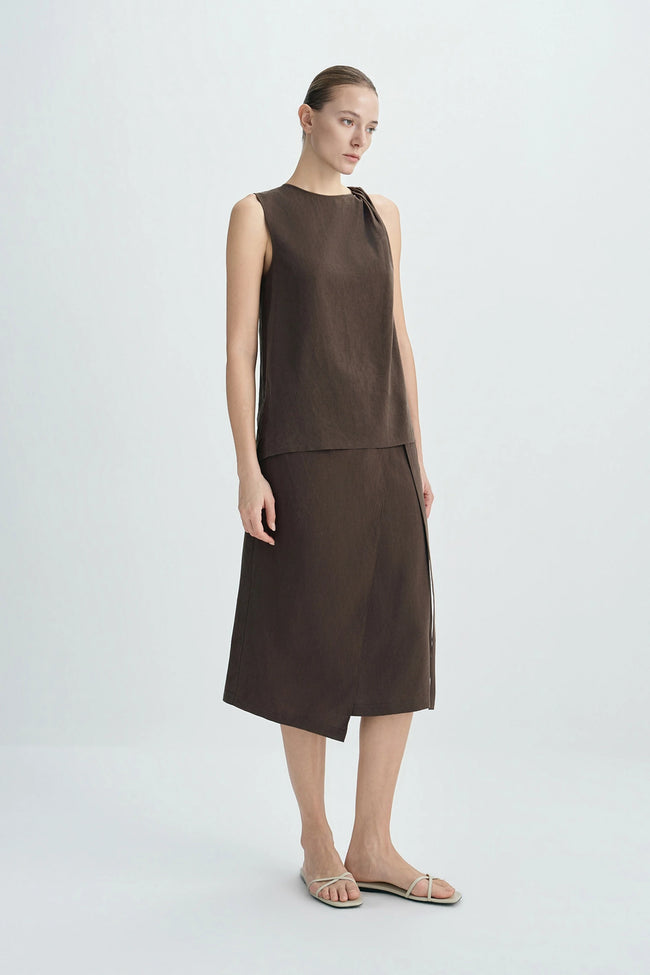 Neroli Twist Shoulder Top
