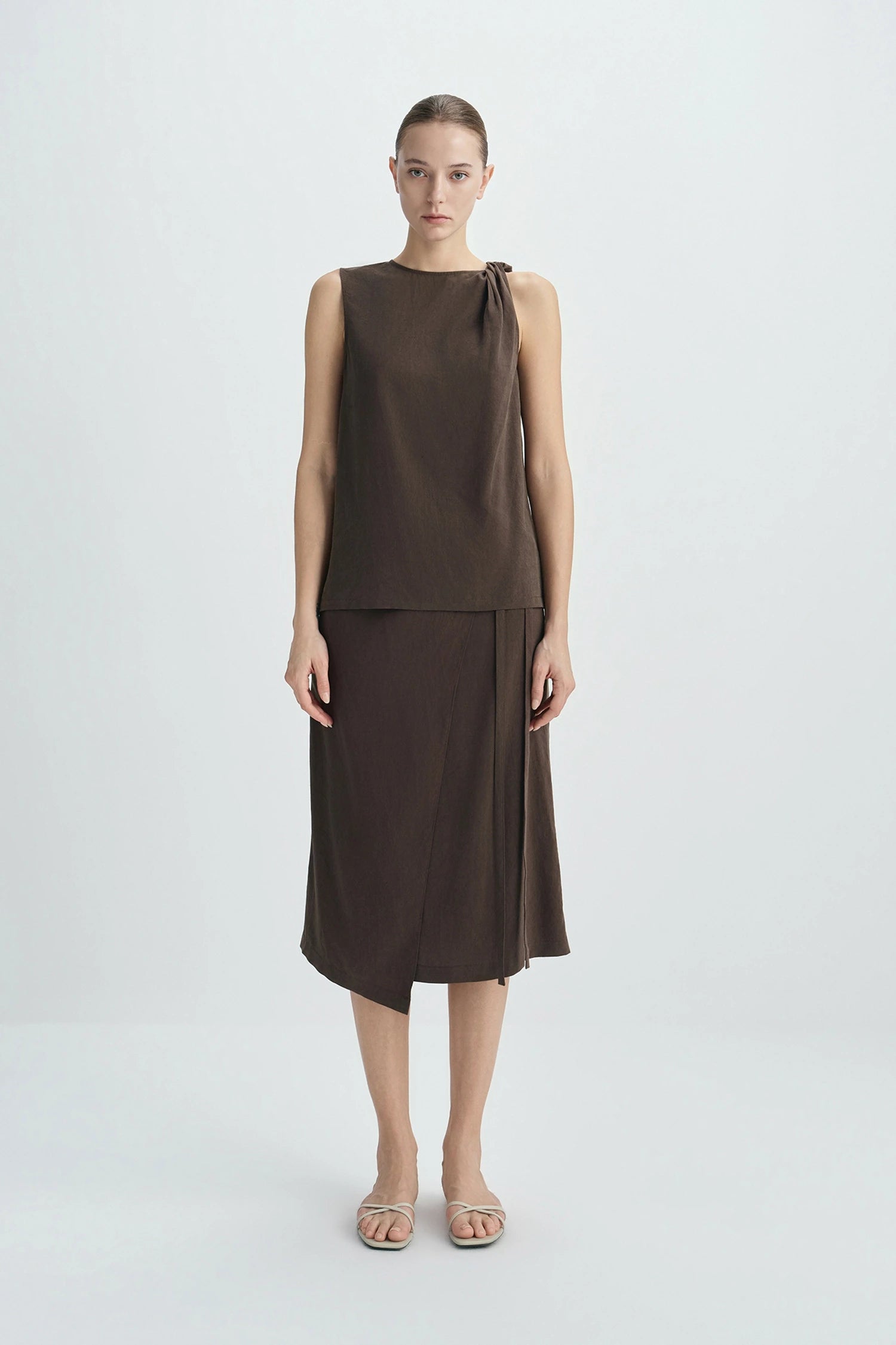 Neroli Twist Shoulder Top