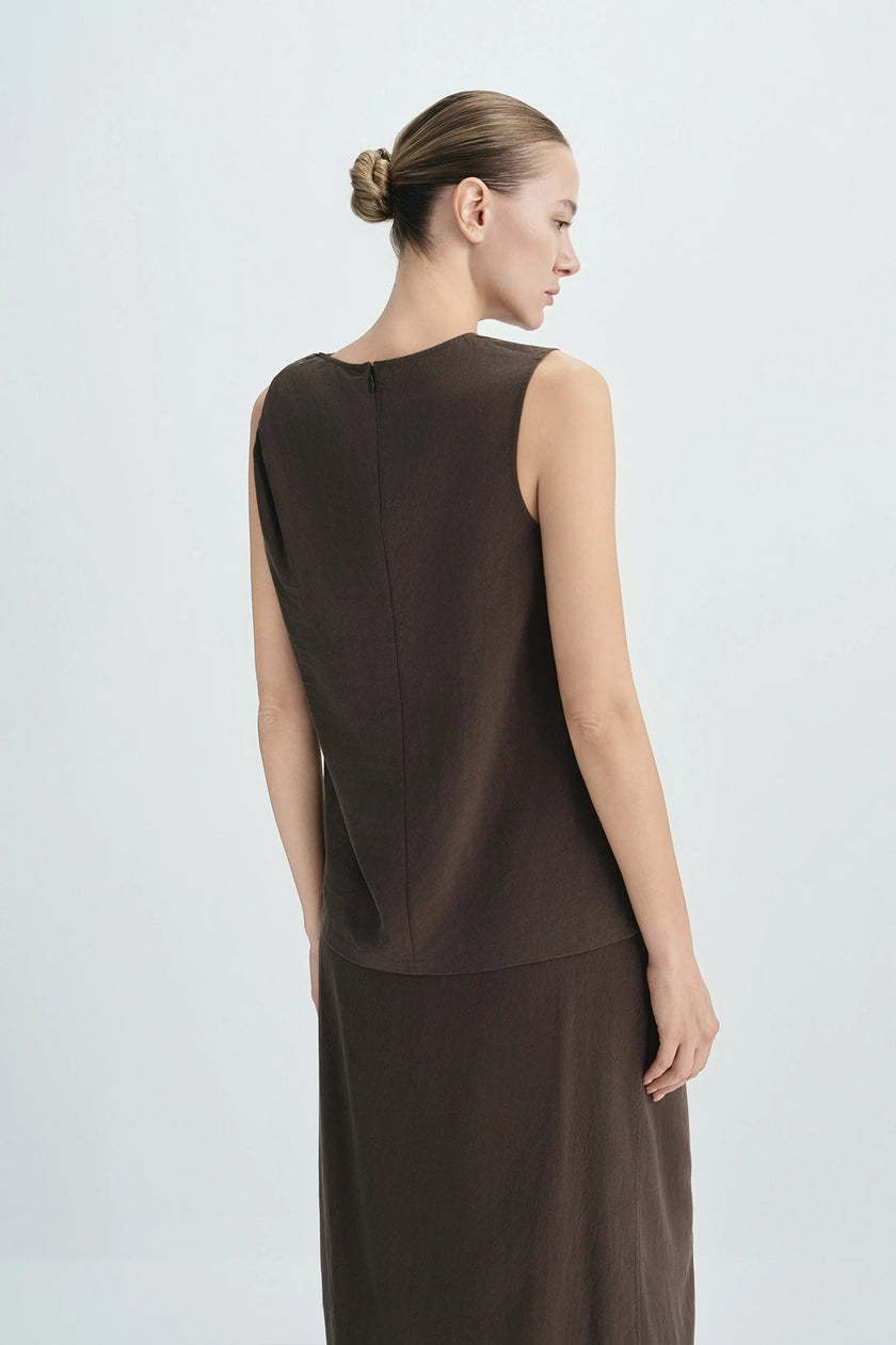 Neroli Twist Shoulder Top