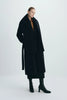 Grand Scarf Coat Black