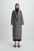 Martine Belted Coat Grey