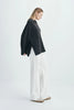 Crémieux Boxy Polo Sweater Cinder