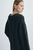 Crémieux Boxy Polo Sweater Cinder