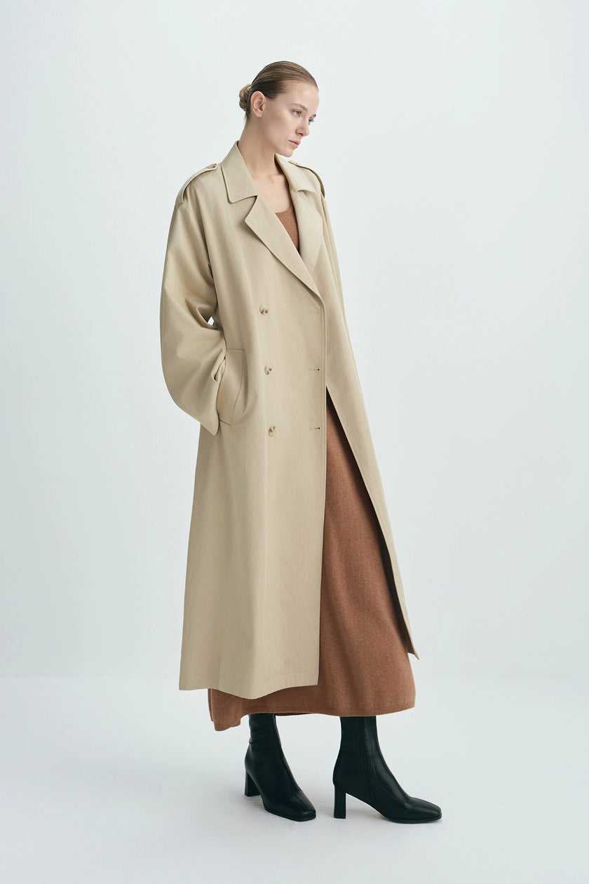 Mignet Midi Sweater Dress Tobacco