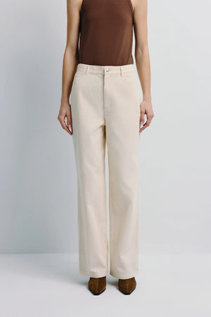 Maris Corduroy Pant Creme
