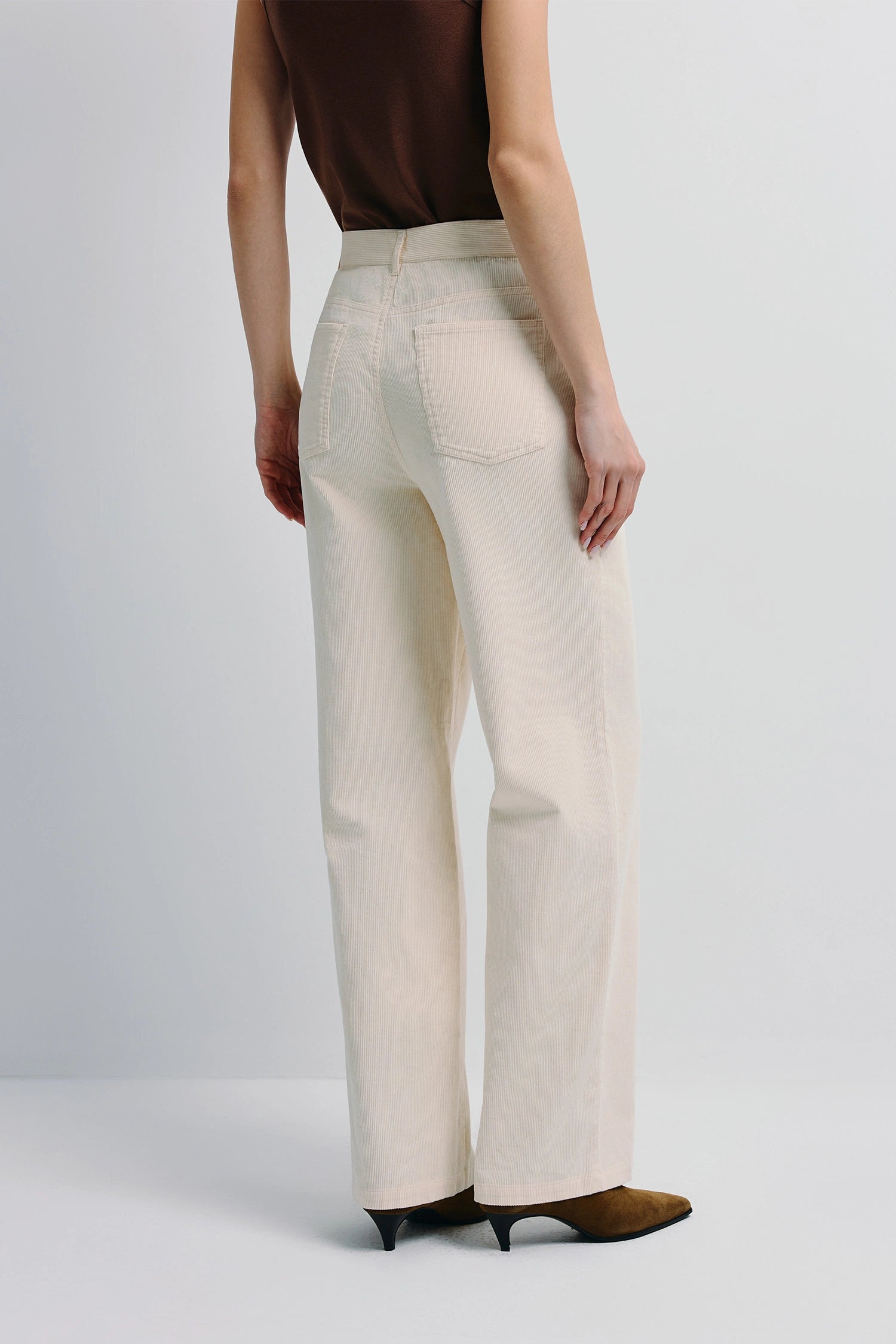 Maris Corduroy Pant Creme