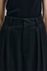 Neil Pleated Waist Pant Black