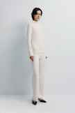 Morgane Knit Pant Creme