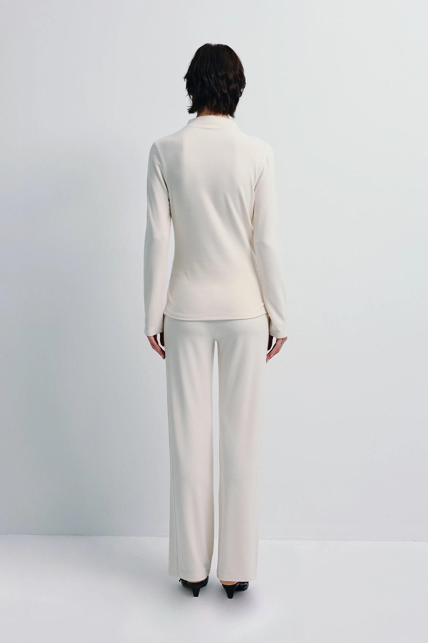 Morgane Knit Pant Creme