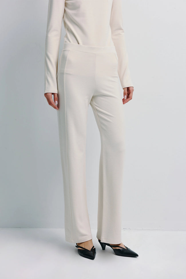 Morgane Knit Pant Creme