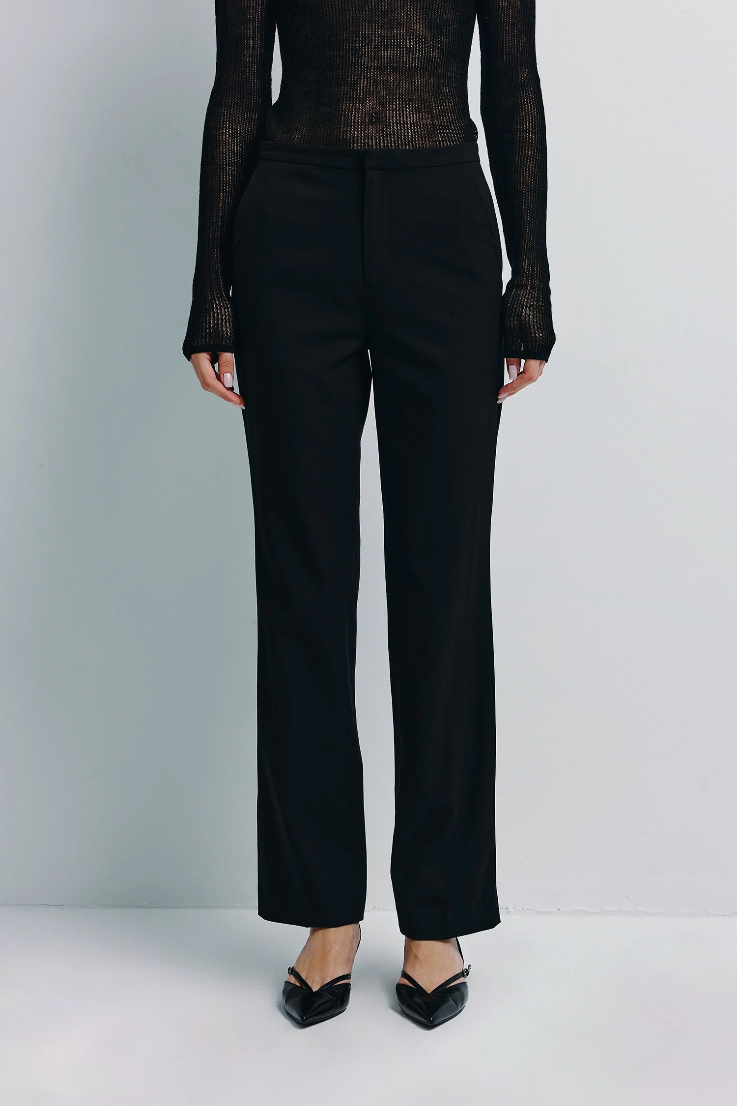 Lenn Straight Leg Pant Black