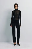 Lenn Straight Leg Pant Black