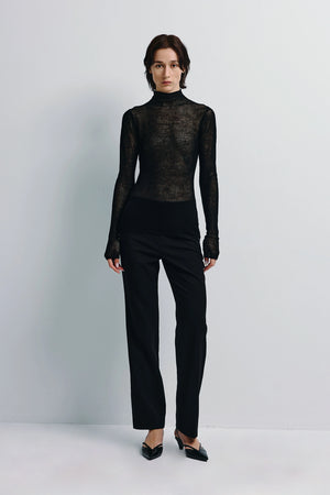 Lenn Straight Leg Pant Black