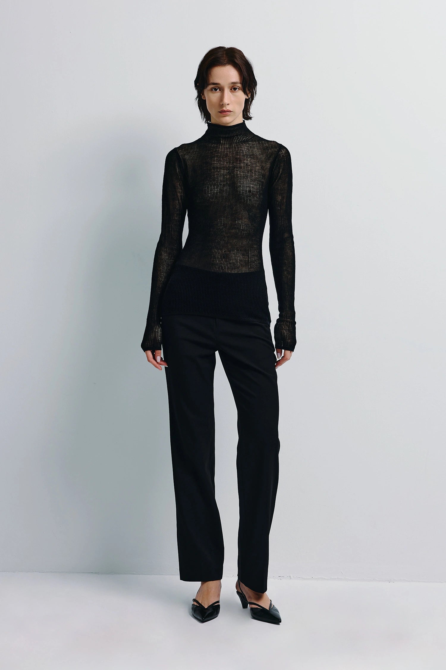 Lenn Straight Leg Pant Black