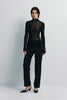 Lenn Straight Leg Pant Black