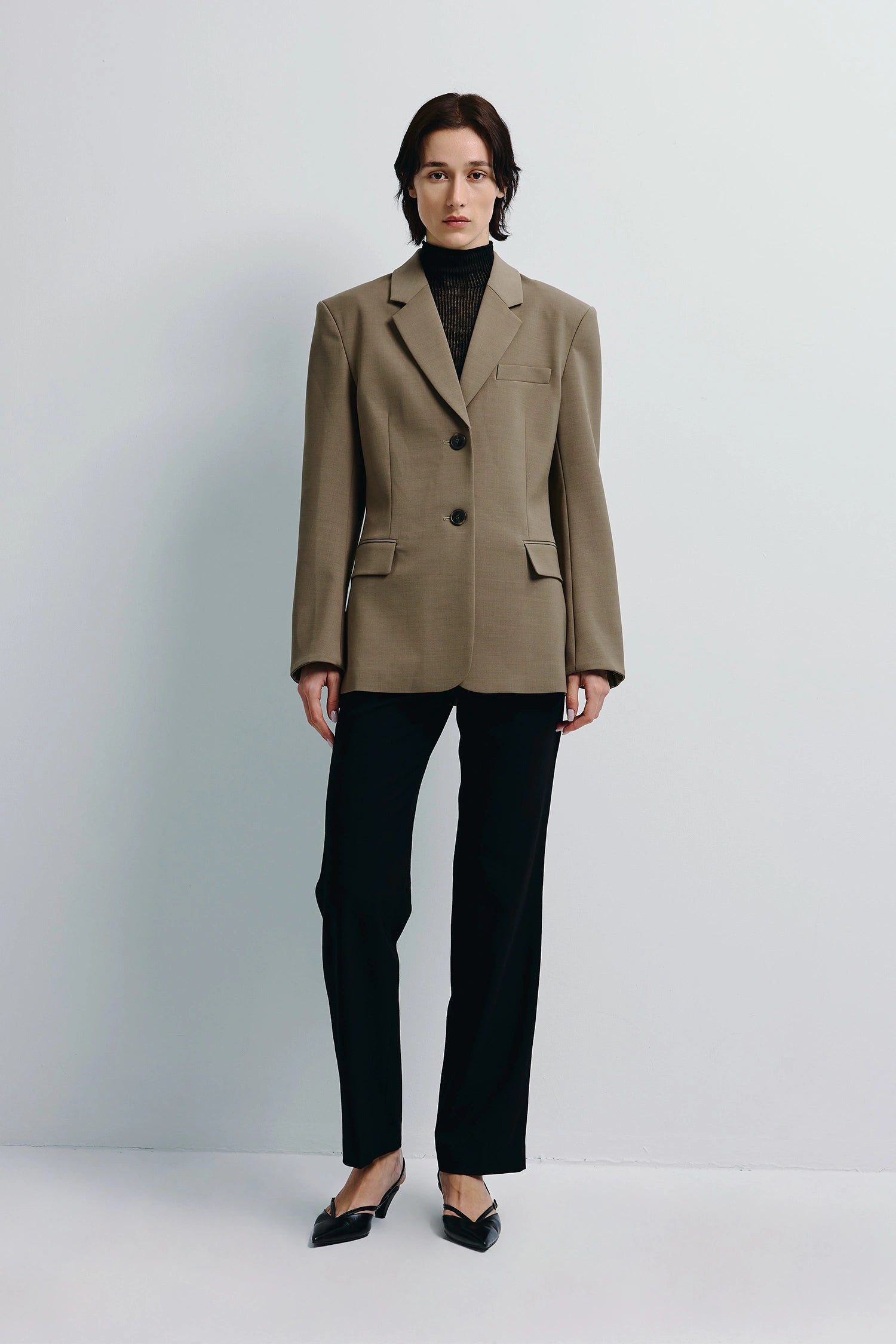 Lenn Straight Leg Pant Black