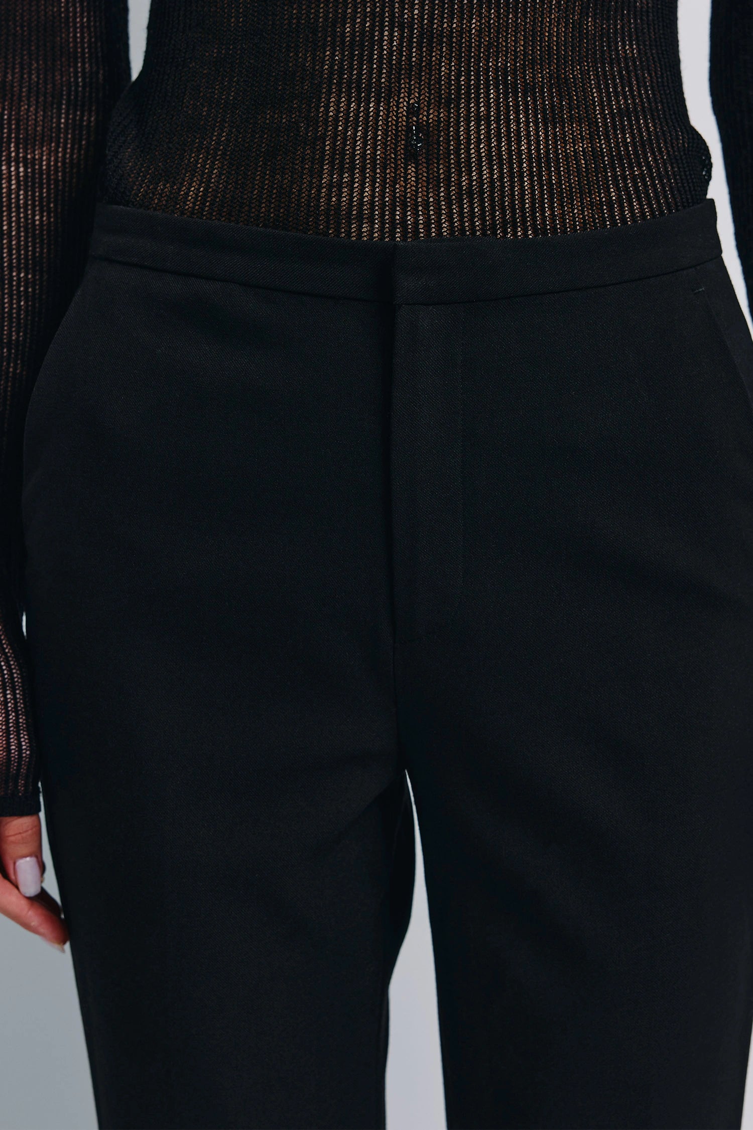 Lenn Straight Leg Pant Black