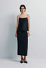 Roux Midi Pencil Skirt Black