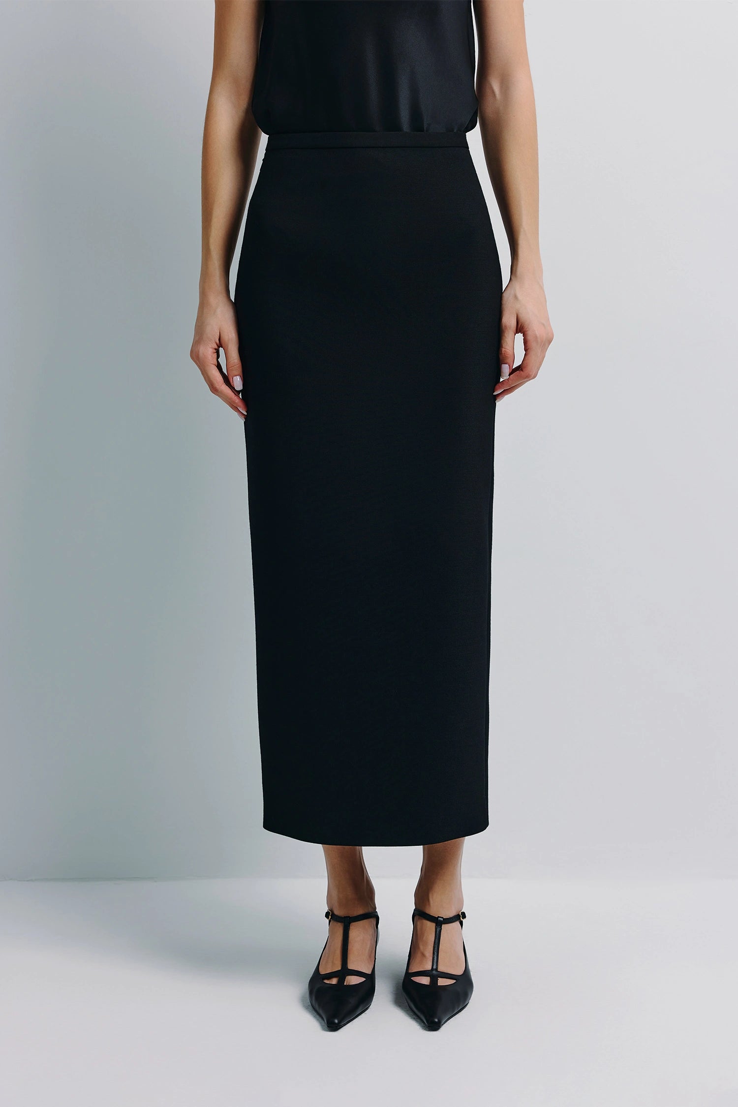 Roux Midi Pencil Skirt