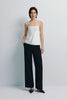 Merce Straight Leg Pant Black