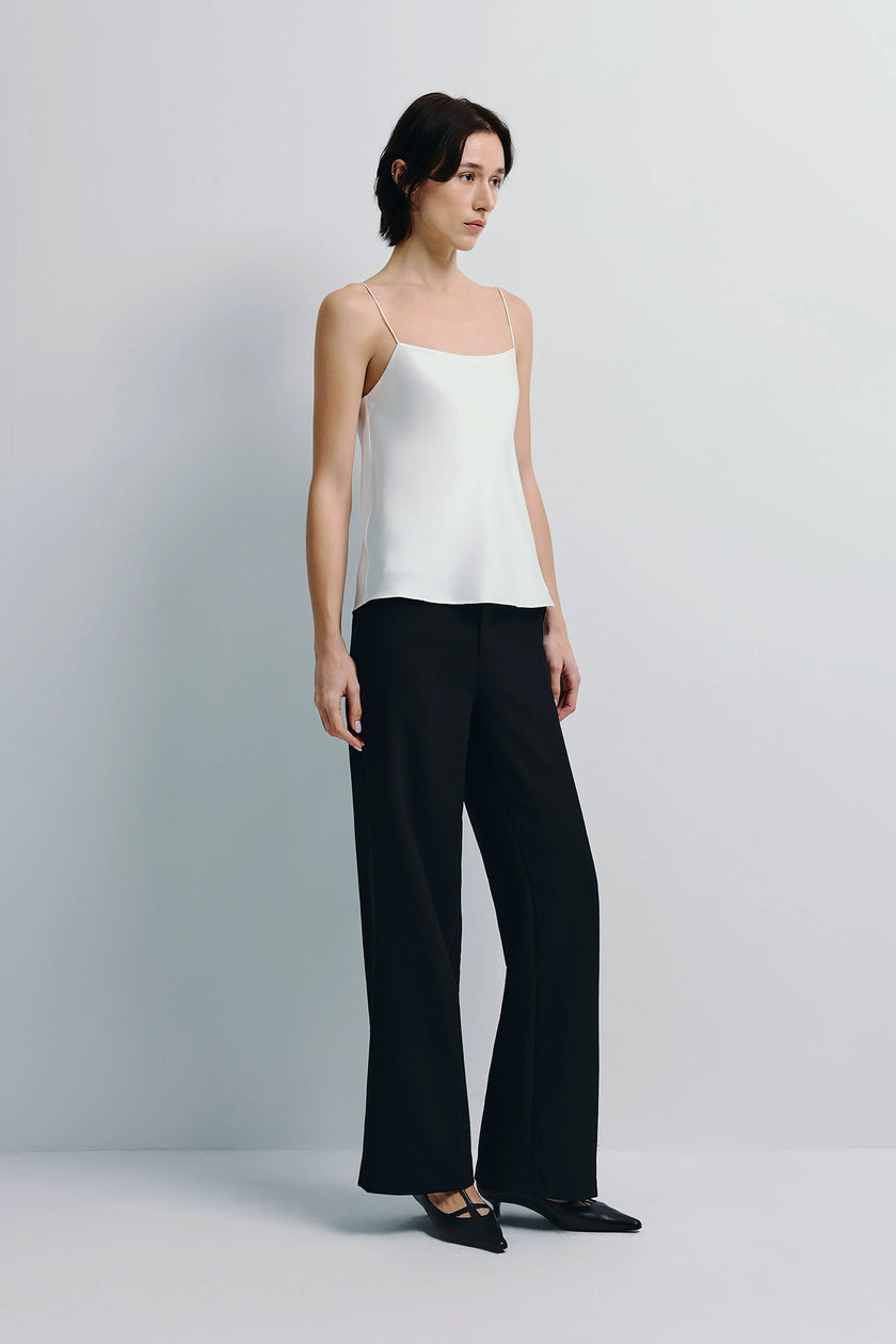 Merce Straight Leg Pant Black