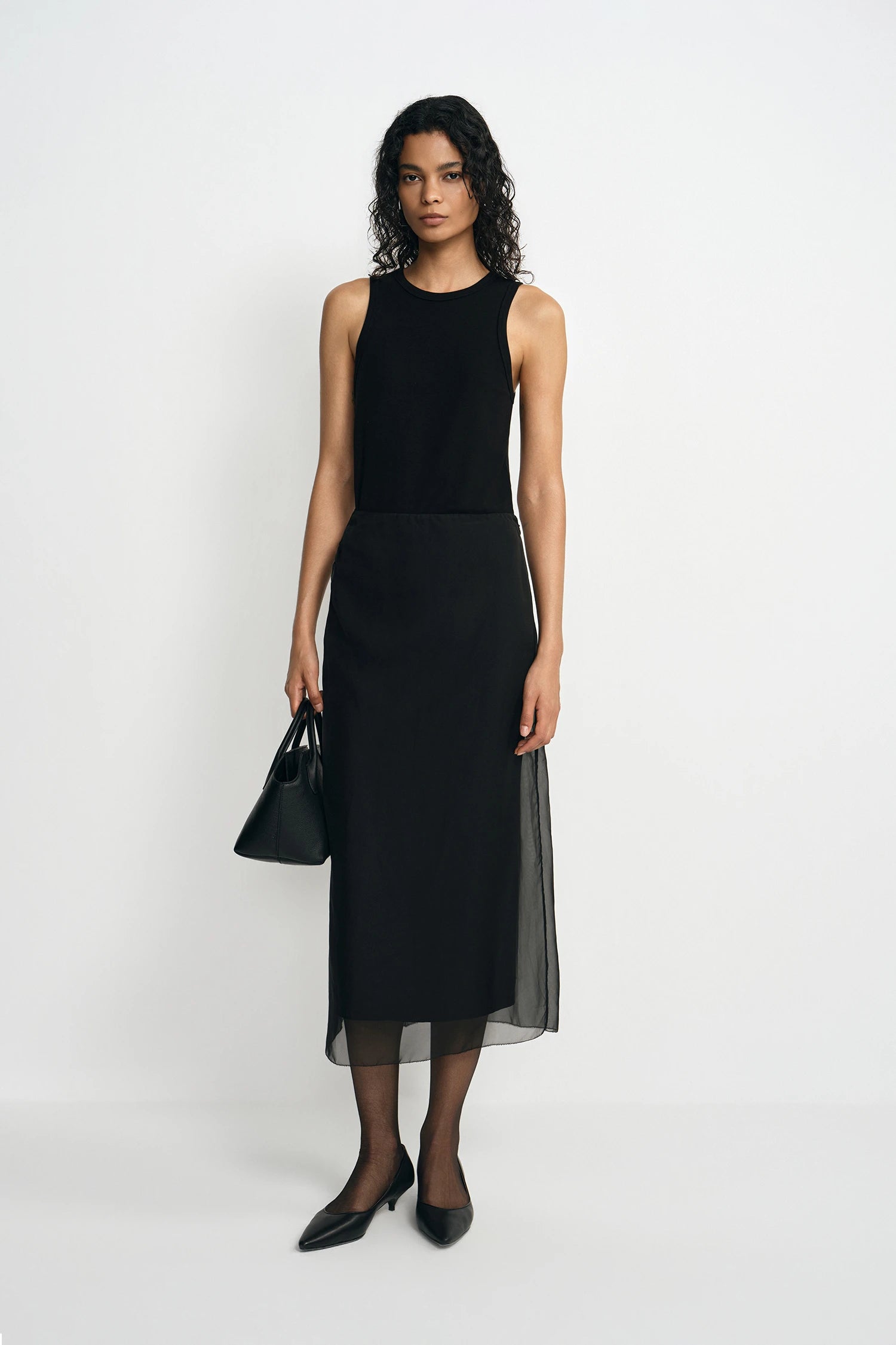Viv Double Layered Organza Skirt