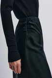 Viv Double Layered Organza Skirt Black
