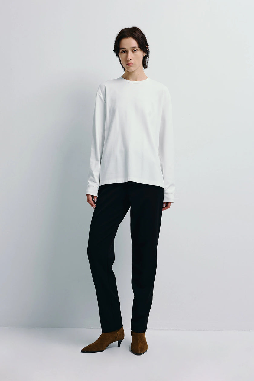 Nessa Slim Leg Pant Black