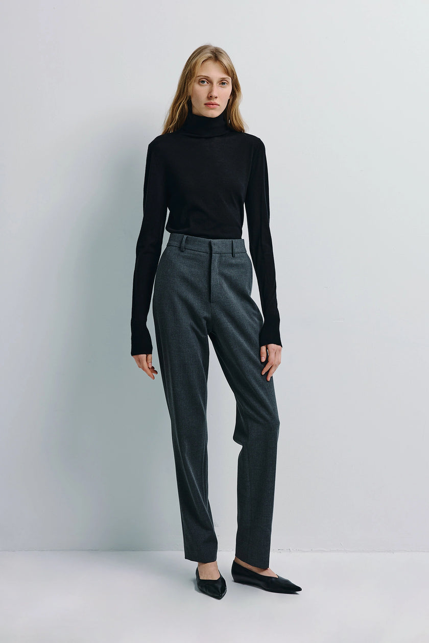 Nessa Slim Leg Pant H.Grey