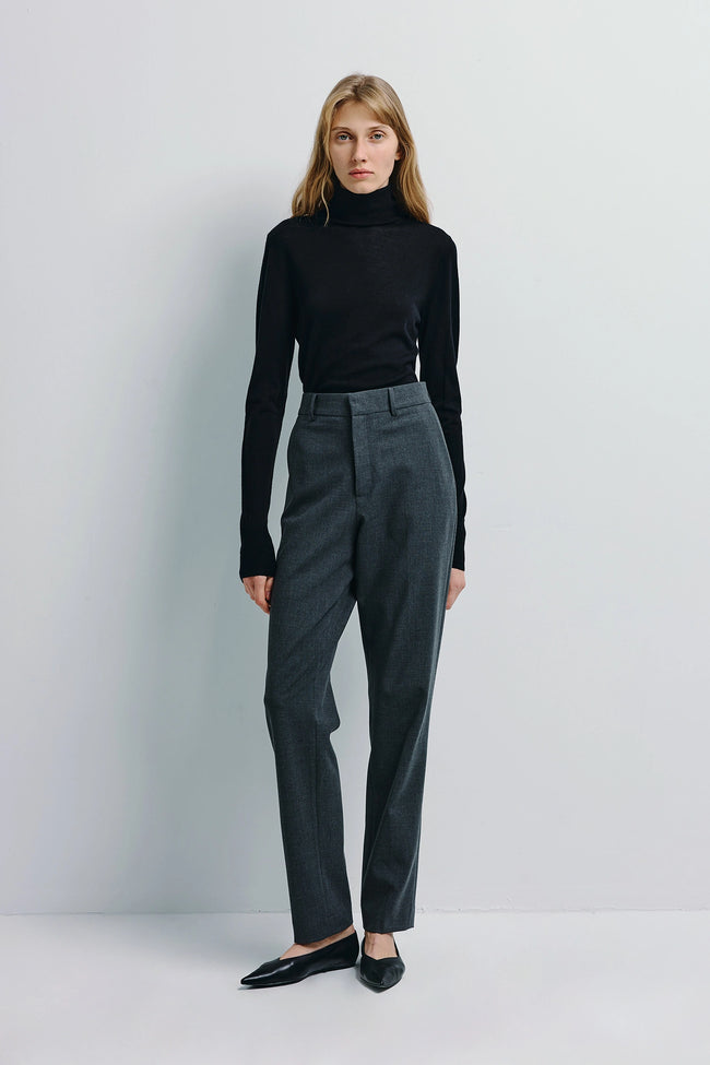 Nessa Slim Leg Pant H.Grey