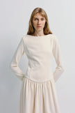 Lisette Boatneck Midi Dress