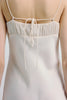Margaux Satin Midi Dress Creme