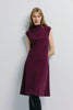 Mae Sheer Skirt Insert Dress Cherry