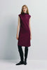 Mae Sheer Skirt Insert Dress Cherry
