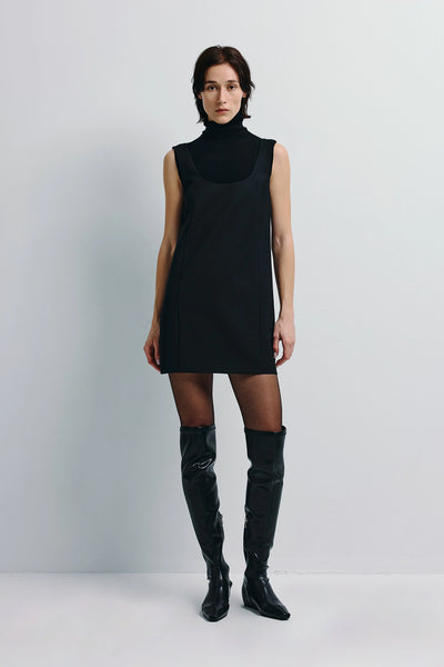 mini black turtleneck dress Rue Sophie Women's Norla - Color:Black/Cream Editor’s Notes red lace prom dress Customized(can Not Refund) Luxury