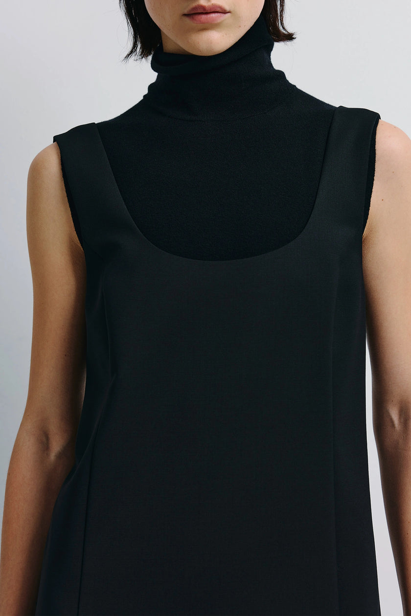 Norla Mini Shift Dress Black