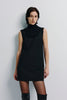 Norla Mini Shift Dress Black