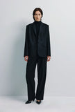 Neil Two-Button Blazer Black