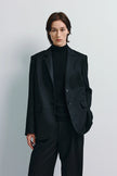 Neil Two-Button Blazer Black