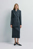 Paley Notch Collar Blazer Charcoal
