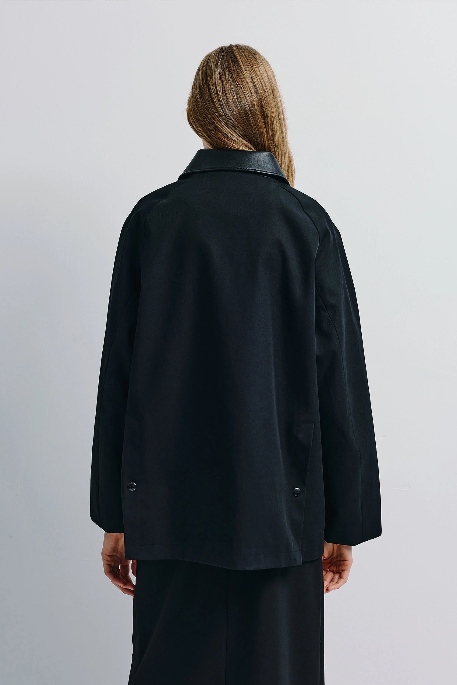 Roth Leather Barn Jacket Black