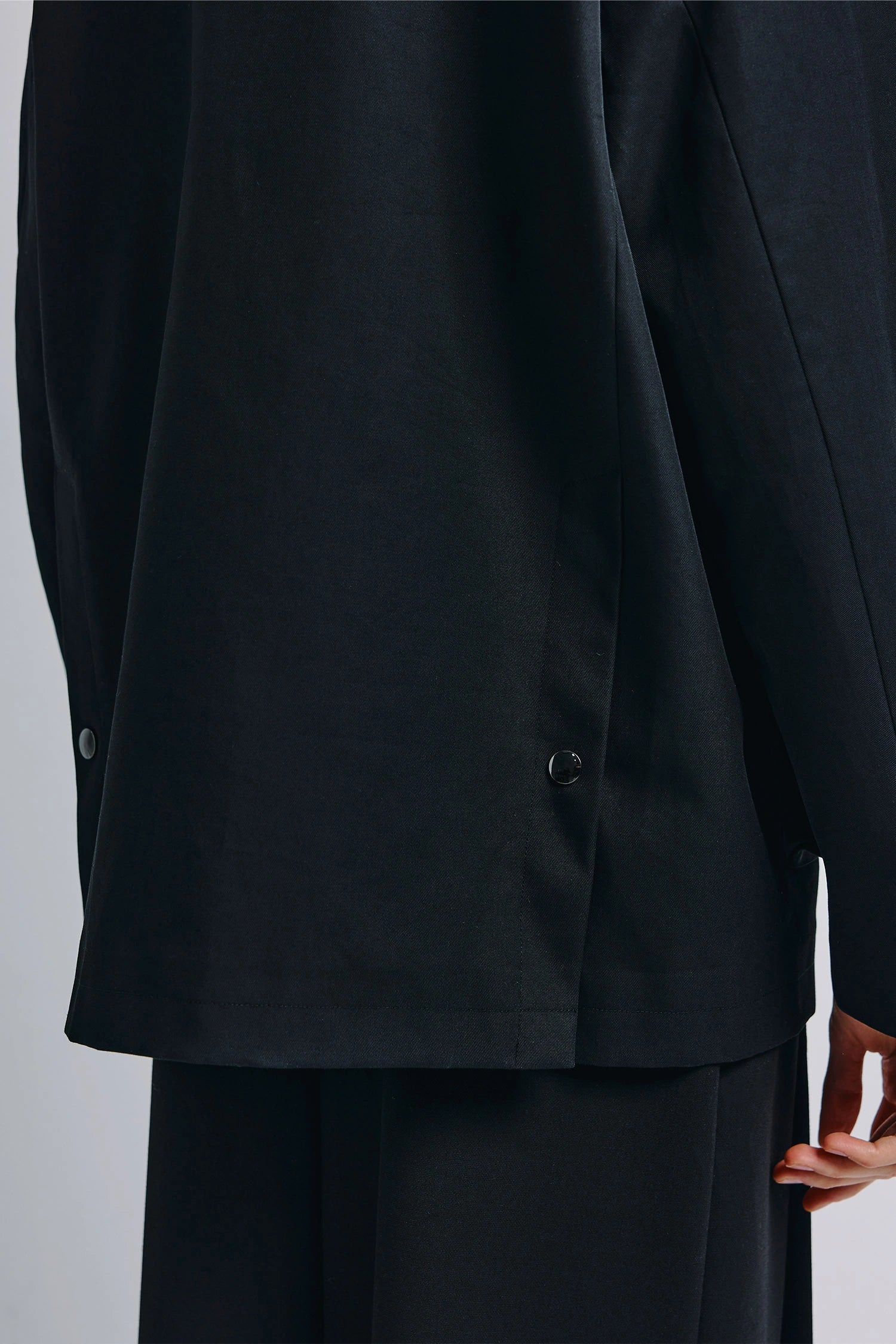 Roth Leather Barn Jacket Black