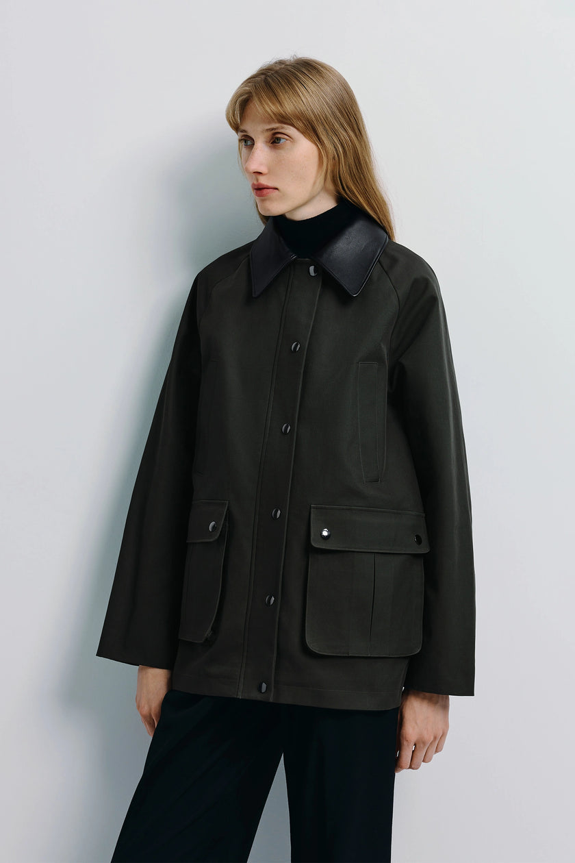 Roth Leather Barn Jacket Grove