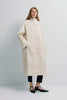 Anne Satin Coat Creme