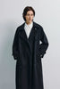 Lea Belted Trench Coat Black