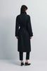 Lea Belted Trench Coat Black